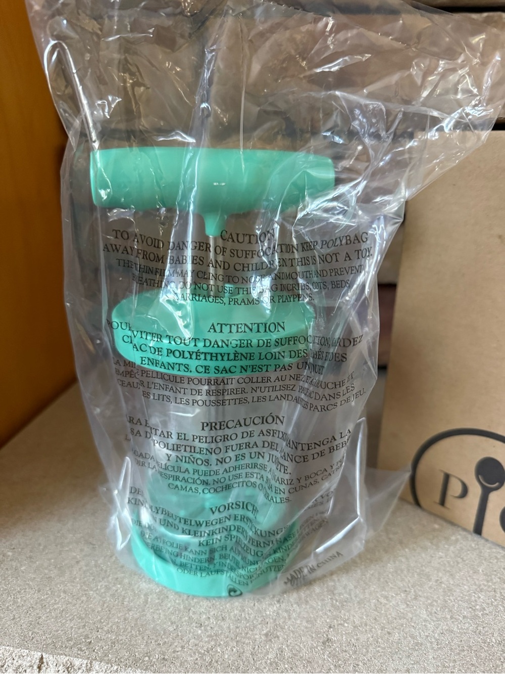 New Sealed Pampered Chef Whipped Cream Maker in Aqua Teal #1461 - Picture 2 of 4